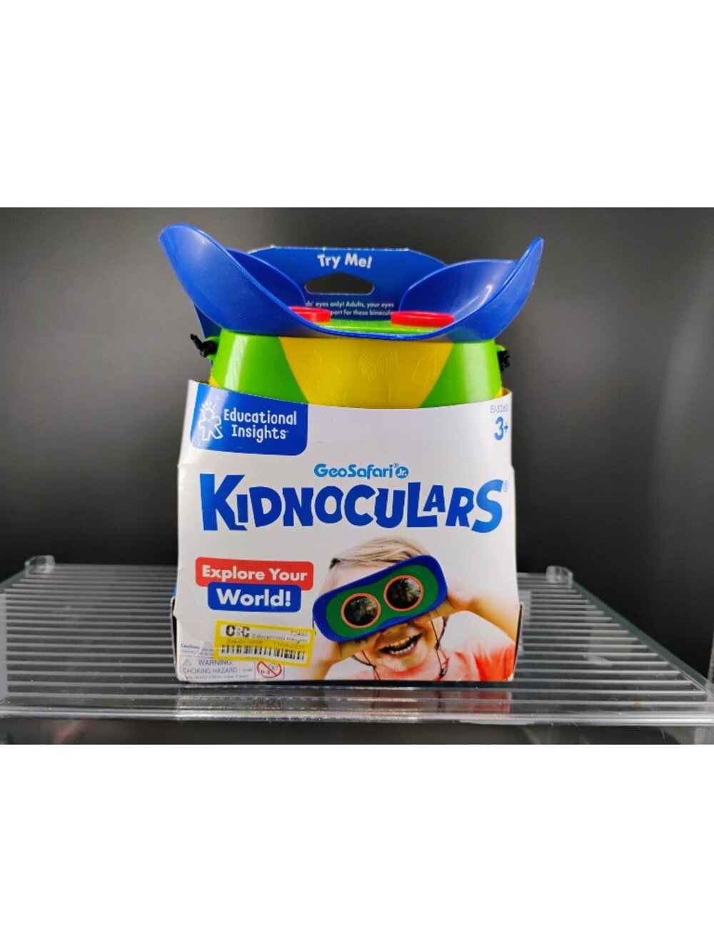 GeoSafari Jr. Kidnoculars Focus-Free Binoculars By Educational Insights